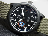  Shop Authentic IWC Pilot’s Watch Mark XVIII Top Gun Edition “SFTI” Black Dial Green Nylon Strap Watch for Men - IW324712 - Luxxuri