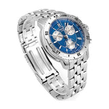  Shop Authentic Tissot T Sport PRS 200 Chronograph Blue Dial Silver Steel Strap Watch For Men - T067.417.11.041.00 - Luxxuri