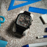  Shop Authentic Fossil Retro Analog-Digital Black Dial Black Steel Strap Watch for Men - FS5891 - Luxxuri