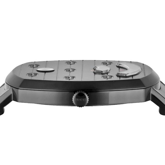  Shop Authentic Gucci Grip Quartz Grey Dial Grey Steel Strap Watch For Men - YA157429 - Luxxuri