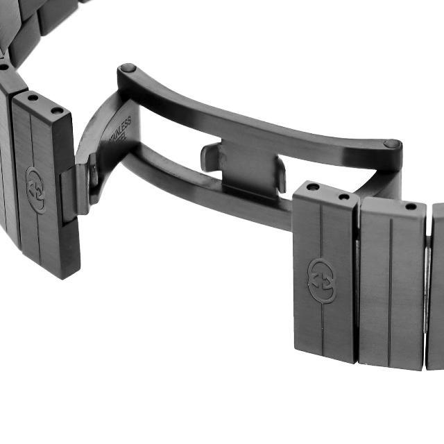  Shop Authentic Gucci Grip Quartz Grey Dial Grey Steel Strap Watch For Men - YA157429 - Luxxuri