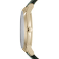  Shop Authentic Emporio Armani Chronograph Champagne Dial Green Leather Strap Watch For Men - AR1722 - Luxxuri