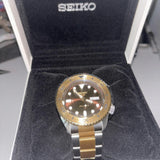  Shop Authentic Seiko 5 Sports Automatic Brown Dial Two Tone Steel Strap Watch For Men - SRPK24 - Luxxuri