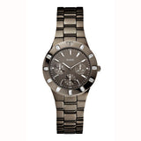  Shop Authentic Guess XS Multifunction Quartz Brown Dial Brown Steel Strap Watch For Women - W0027L1 - Luxxuri