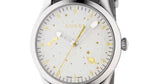  Shop Authentic Gucci G Timeless Quartz White Dial Grey NATO Strap Watch For Women - YA1264184 - Luxxuri