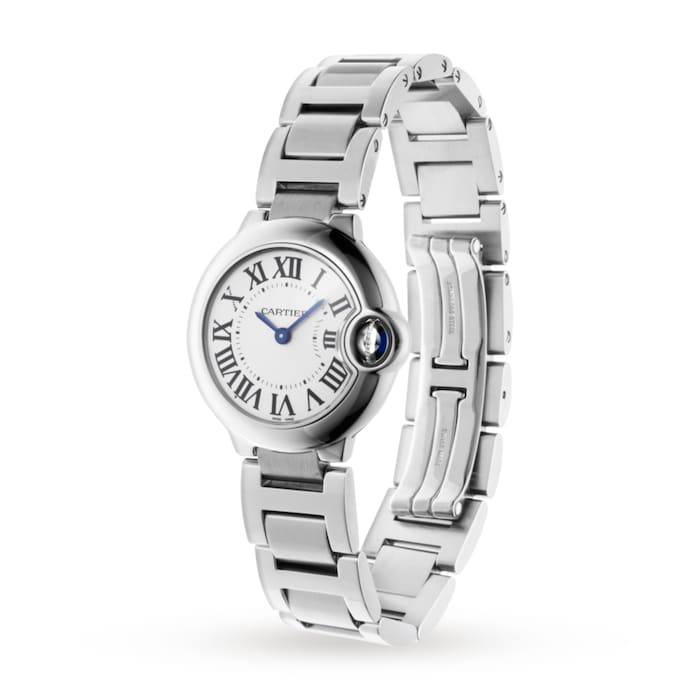  Shop Authentic Cartier Ballon Bleu De Cartier White Dial Silver Steel Strap Watch for Women - W69010Z4 - Luxxuri