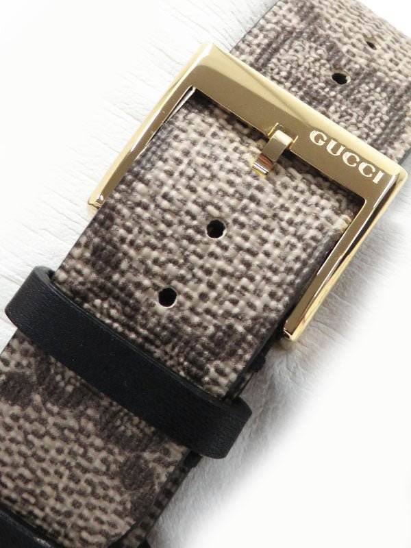  Shop Authentic Gucci G-Timeless Brown Dial Brown Leather Strap Unisex Watch - YA1264057 - Luxxuri