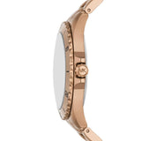  Shop Authentic Michael Kors Everest Three Hand Quartz Black Dial Gold Steel Strap Watch For Men - MK9140 - Luxxuri