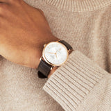  Shop Authentic Tissot Carson Premium Powermatic 80 White Dial Brown Leather Strap Watch For Men - T122.407.36.031.00 - Luxxuri