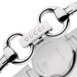  Shop Authentic Gucci Guccissima Quartz Diamonds Brown Dial Silver Steel Strap Watch For Women - YA134503 - Luxxuri