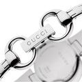  Shop Authentic Gucci Guccissima Diamonds Mother of Pearl Dial Silver Steel Strap Watch For Women - YA134504 - Luxxuri