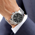  Shop Authentic Gucci G Chrono Black Dial Silver Steel Strap Watch For Men - YA101204 - Luxxuri
