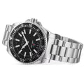  Shop Authentic Gucci Dive Quartz Black Dial Silver Steel Strap Watch For Men - YA136301A - Luxxuri
