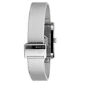  Shop Authentic Gucci G Frame Red and Green Dial Silver Mesh Bracelet Watch For Women - YA147401 - Luxxuri