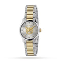  Shop Authentic Gucci G Timeless Quartz Diamonds Silver Dial Two Tone Steel Strap Watch For Women - YA1265016 - Luxxuri