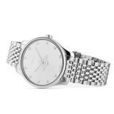  Shop Authentic Gucci G Timeless Quartz Silver Dial Silver Steel Strap Watch For Women - YA1264153 - Luxxuri