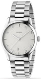  Shop Authentic Gucci G Timeless White Dial Silver Steel Strap Watch For Women - YA1264028A - Luxxuri
