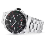  Shop Authentic Gucci Dive Quartz Black Dial Silver Steel Strap Watch For Men - YA136221 - Luxxuri