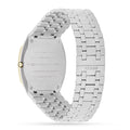  Shop Authentic Gucci 25H Quartz Gold Dial Silver Steel Strap Watch for Women - YA163403 - Luxxuri