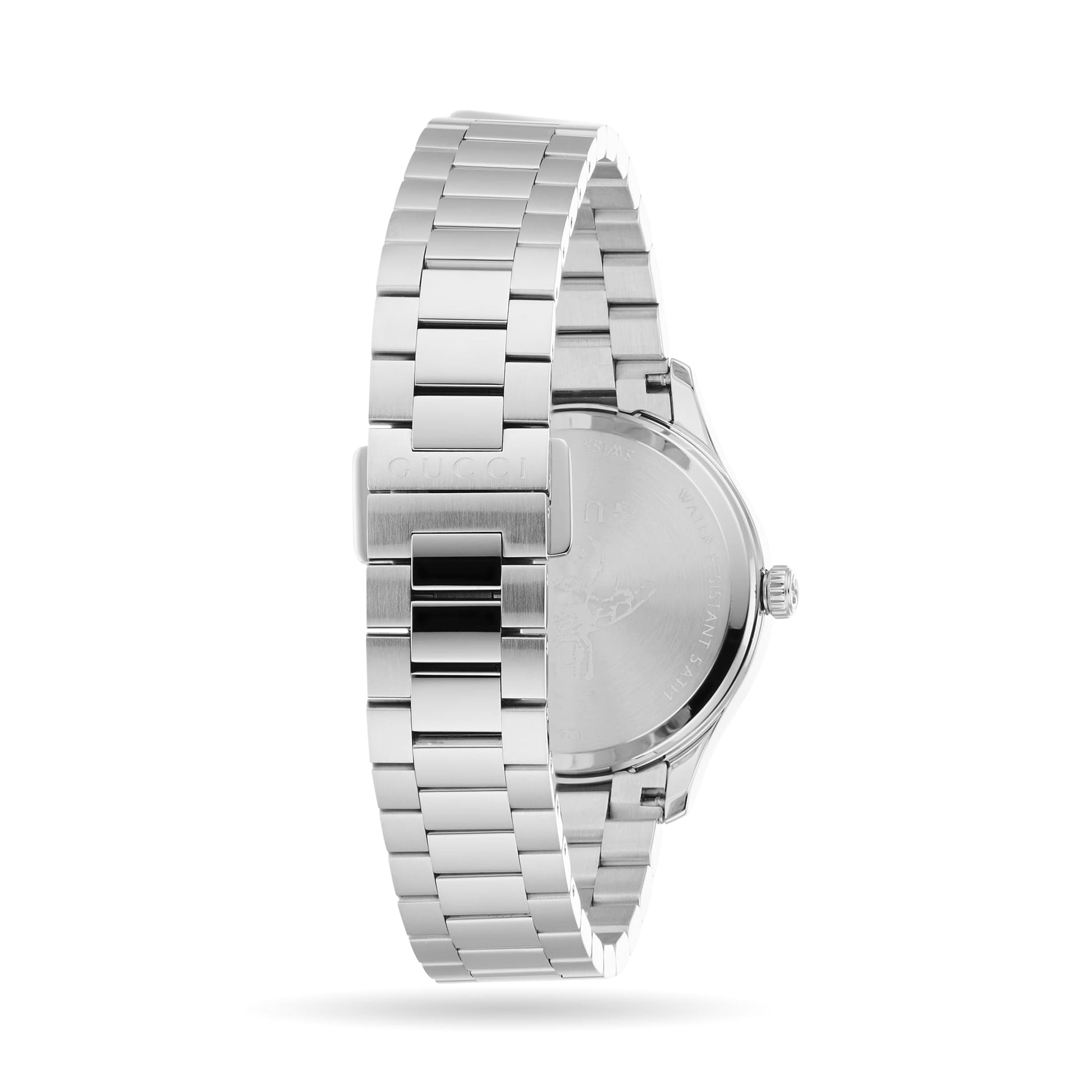  Shop Authentic Gucci G Timeless Quartz Turquoise Dial Silver Steel Strap Unisex Watch - YA1265044 - Luxxuri