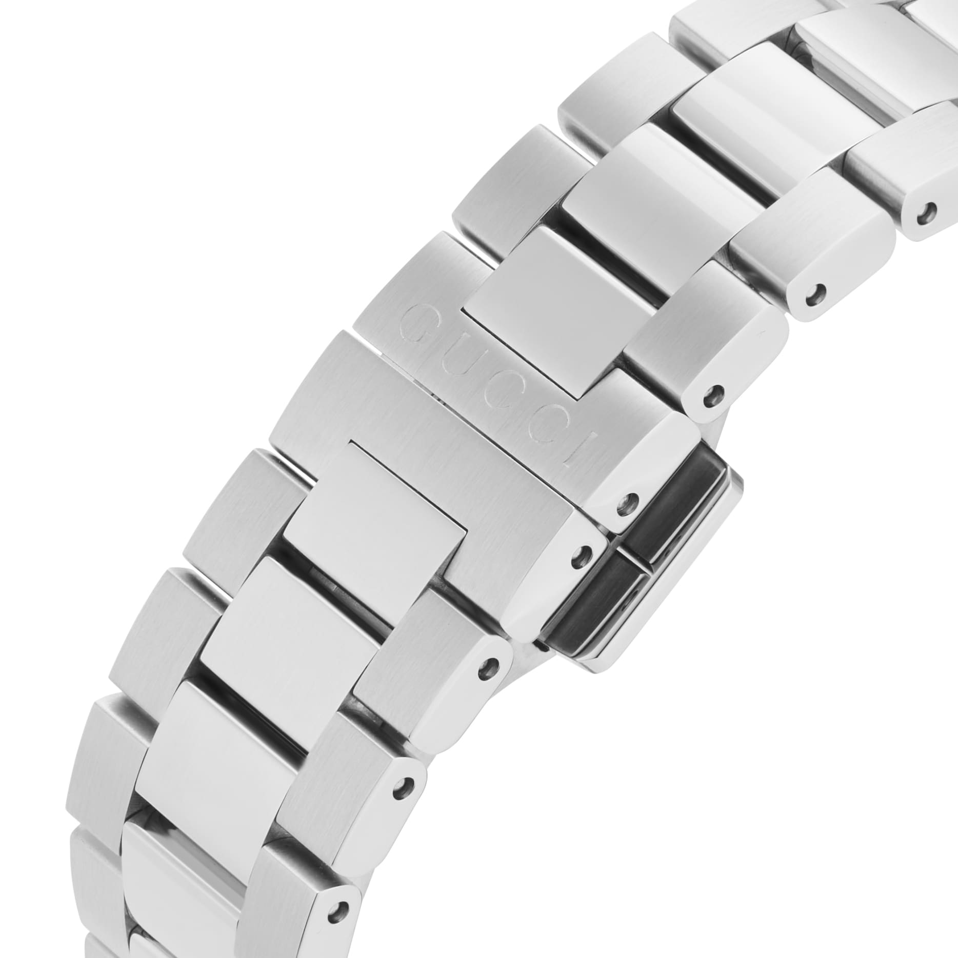  Shop Authentic Gucci G Timeless Quartz Pink Dial Silver Steel Strap Watch for Women - YA1265061 - Luxxuri