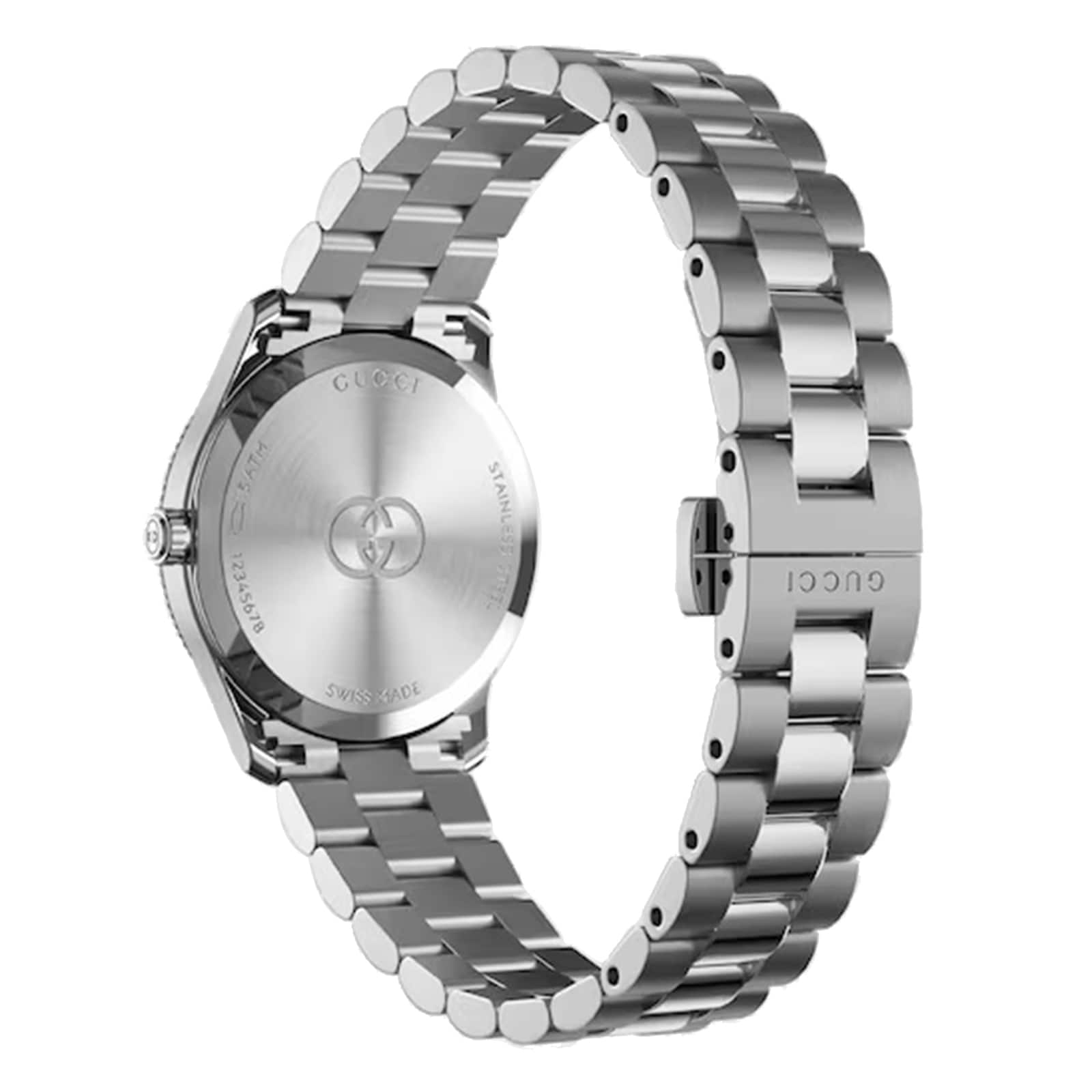  Shop Authentic Gucci G Timeless Quartz Silver Dial Two Tone Steel Strap Watch for Women - YA1265063 - Luxxuri