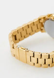  Shop Authentic Michael Kors Runway Chronograph Blue Dial Gold Steel Strap Watch For Women - MK7353 - Luxxuri