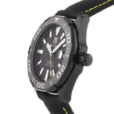  Shop Authentic Tag Heuer Aquaracer Calibre 5 Automatic Black Dial Black Nylon Strap Watch for Men - WAY218A.FC6362 - Luxxuri