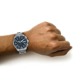  Shop Authentic Tag Heuer Aquaracer Calibre 16 43mm Blue Dial Silver Steel Strap Watch for Men - CAY211B.BA0927 - Luxxuri