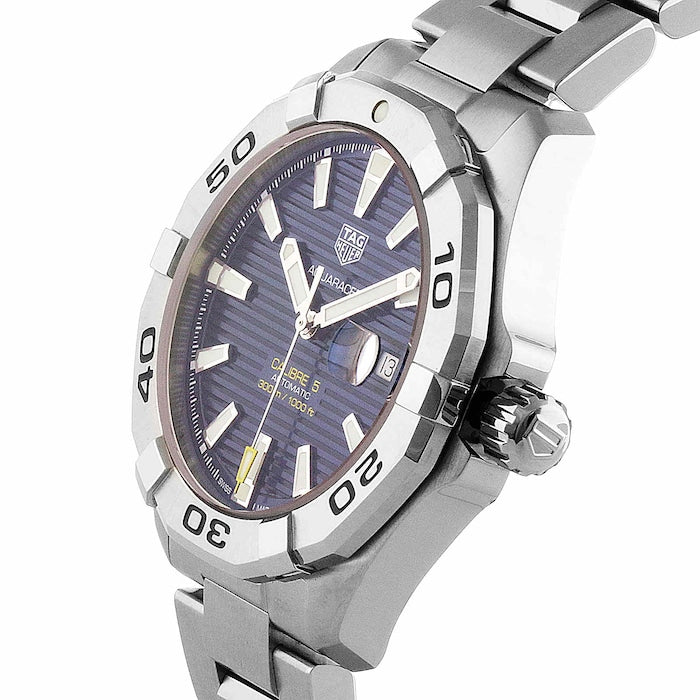  Shop Authentic Tag Heuer Aquaracer Blue Dial Watch for Men - WAY2012.BA0927 - Luxxuri