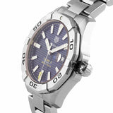 Shop Authentic Tag Heuer Aquaracer Calibre 5 Automatic Blue Dial Silver Steel Strap Watch for Men - WAY2012.BA0927 - Luxxuri