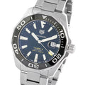  Shop Authentic Tag Heuer Aquaracer Caliber 5 Black Dial Silver Steel Strap Watch for Men - WAY201A .BA0927 - Luxxuri