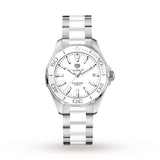  Shop Authentic Tag Heuer Aquaracer White Dial Watch for Women - WAY131B.BA0914 - Luxxuri