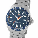  Shop Authentic Tag Heuer Formula 1 Quartz Blue Dial Silver Steel Strap Watch for Men - WAZ1010.BA0842 - Luxxuri