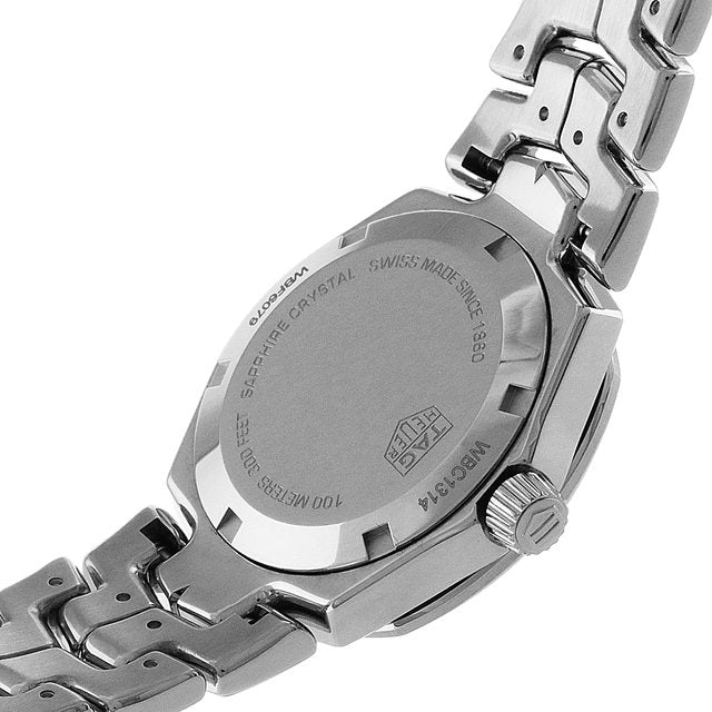  Shop Authentic Tag Heuer Link Quartz Diamonds Mother of Pearl Dial Silver Steel Strap Watch for Women - WBC1312.BA0600 - Luxxuri