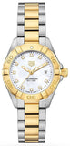  Shop Authentic Tag Heuer Aquaracer Diamonds Mother of Pearl Dial Two Tone Steel Strap Watch for Men - WBD1422.BB0321 - Luxxuri