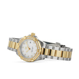  Shop Authentic Tag Heuer Aquaracer Quartz Diamonds Mother of Pearl Dial Two Tone Steel Strap Watch for Women - WBD1423.BB0321 - Luxxuri