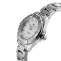  Shop Authentic Tag Heuer Aquaracer Diamonds Mother of Pearl Dial Silver Steel Strap Watch for Women - WBD131B.BA0748 - Luxxuri