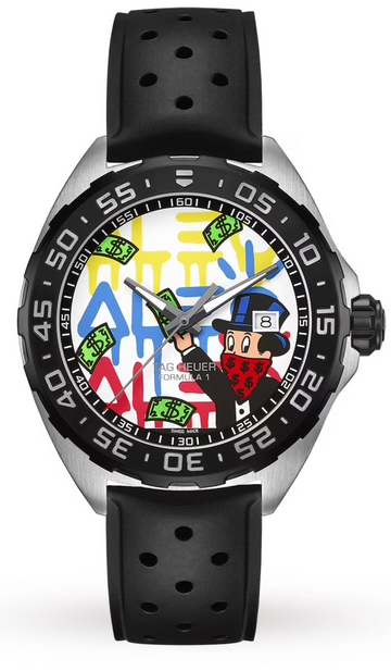  Shop Authentic Tag Heuer Formula 1 Alec Monopoly White Dial Watch for Men - WAZ1119.FT8023 - Luxxuri