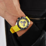  Shop Authentic Tag Heuer Formula 1 Chronograph Yellow Dial Yellow Rubber Strap Watch for Men - CAZ101AM.FT8054 - Luxxuri