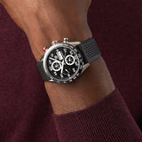  Shop Authentic Tag Heuer Carrera Chronograph Black Dial Black Rubber Strap Watch for Men - CBN2A1AA.FT6228 - Luxxuri