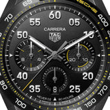  Shop Authentic Tag Heuer Carrera x Porsche Automatic Chronograph Black Dial Black Nylon Strap Watch for Men - CBN2A1H.FC6512 - Luxxuri