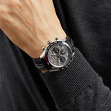  Shop Authentic Tag Heuer Carrera Porsche Chronograph Special Edition Black Dial Black Leather Strap Watch for Men - CBN2A1F.FC6492 - Luxxuri