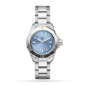  Shop Authentic Tag Heuer Aquaracer Professional 200 Quartz Blue Dial Silver Steel Strap Watch for Women - WBP1415.BA0622 - Luxxuri