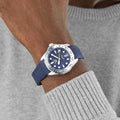  Shop Authentic Tag Heuer Aquaracer Professional 300 GMT Automatic Blue Dial Blue Rubber Strap Watch for Men - WBP2010.FT6198 - Luxxuri