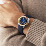  Shop Authentic Tag Heuer Aquaracer Professional 200 Automatic Blue Dial Blue Rubber Strap Watch for Men - WBP2150.FT6210 - Luxxuri
