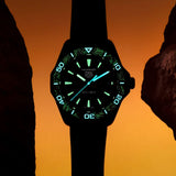  Shop Authentic Tag Heuer Aquaracer Professional 200 Solargraph Quartz Black Dial Black Rubber Strap Watch for Men - WBP1112.FT6199 - Luxxuri