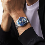  Shop Authentic Tag Heuer Formula 1 Gulf Edition Chronograph Blue Dial Silver Steel Strap Watch for Men - CAZ101AT.BA0842 - Luxxuri