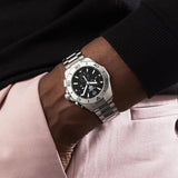  Shop Authentic Tag Heuer Aquaracer Professional 200 Date Black Dial Silver Steel Strap Watch for Men - CBP1110.BA0627 - Luxxuri