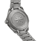  Shop Authentic Tag Heuer Aquaracer Professional 200 Solargraph Quartz Black Dial Silver Steel Strap Watch for Men - WBP1180.BF0000 - Luxxuri